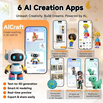 3D Printer AI-powered for Toy Models