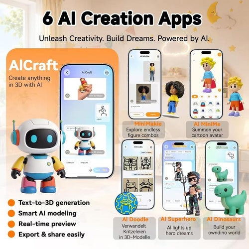 3D Printer AI-powered for Toy Models